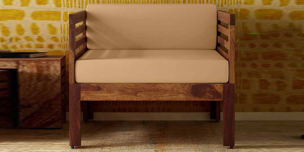 Antonio Wooden Sofa (Provincial Teak)